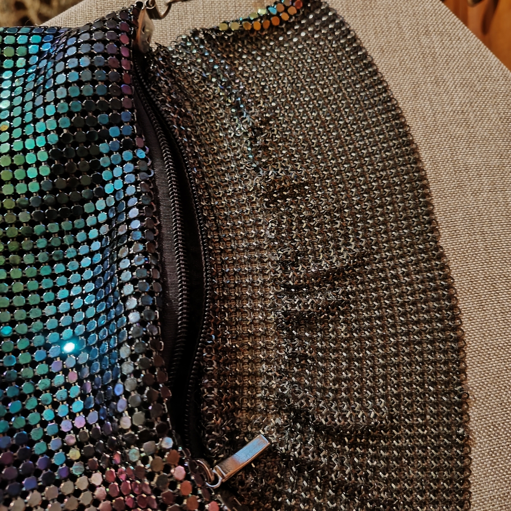 Sequin Chain Strap Bag - Multicolor - image 2